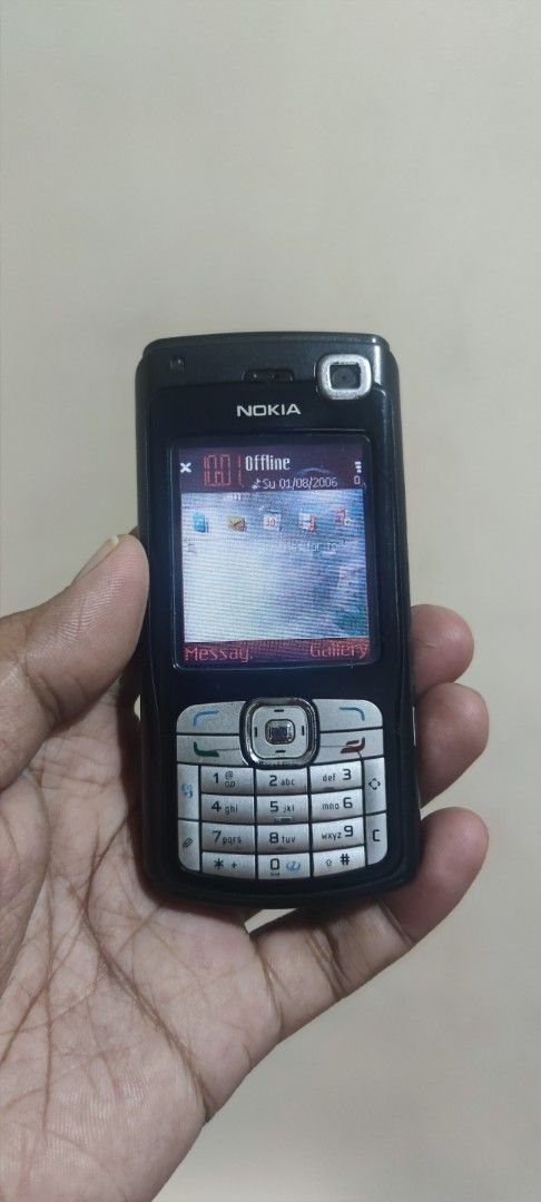 Nokia n70 vintage cellphone (Category: Early Generation Mobile Phones) located in Manila. Submitted by ldg1030 (Listing ID 1463355132, Image 1). Description: for sale nokia n70 vintage cellphone no issues nagagamit pa ng maayos pwede pang collection or pang back up phone .