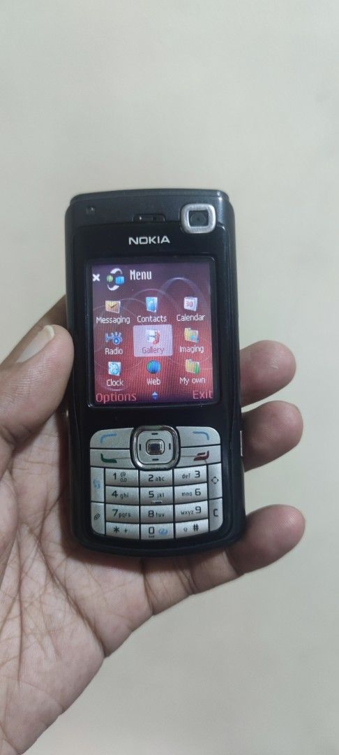 Nokia n70 vintage cellphone (Category: Early Generation Mobile Phones) located in Manila. Submitted by ldg1030 (Listing ID 1463355132, Image 3). Description: for sale nokia n70 vintage cellphone no issues nagagamit pa ng maayos pwede pang collection or pang back up phone .