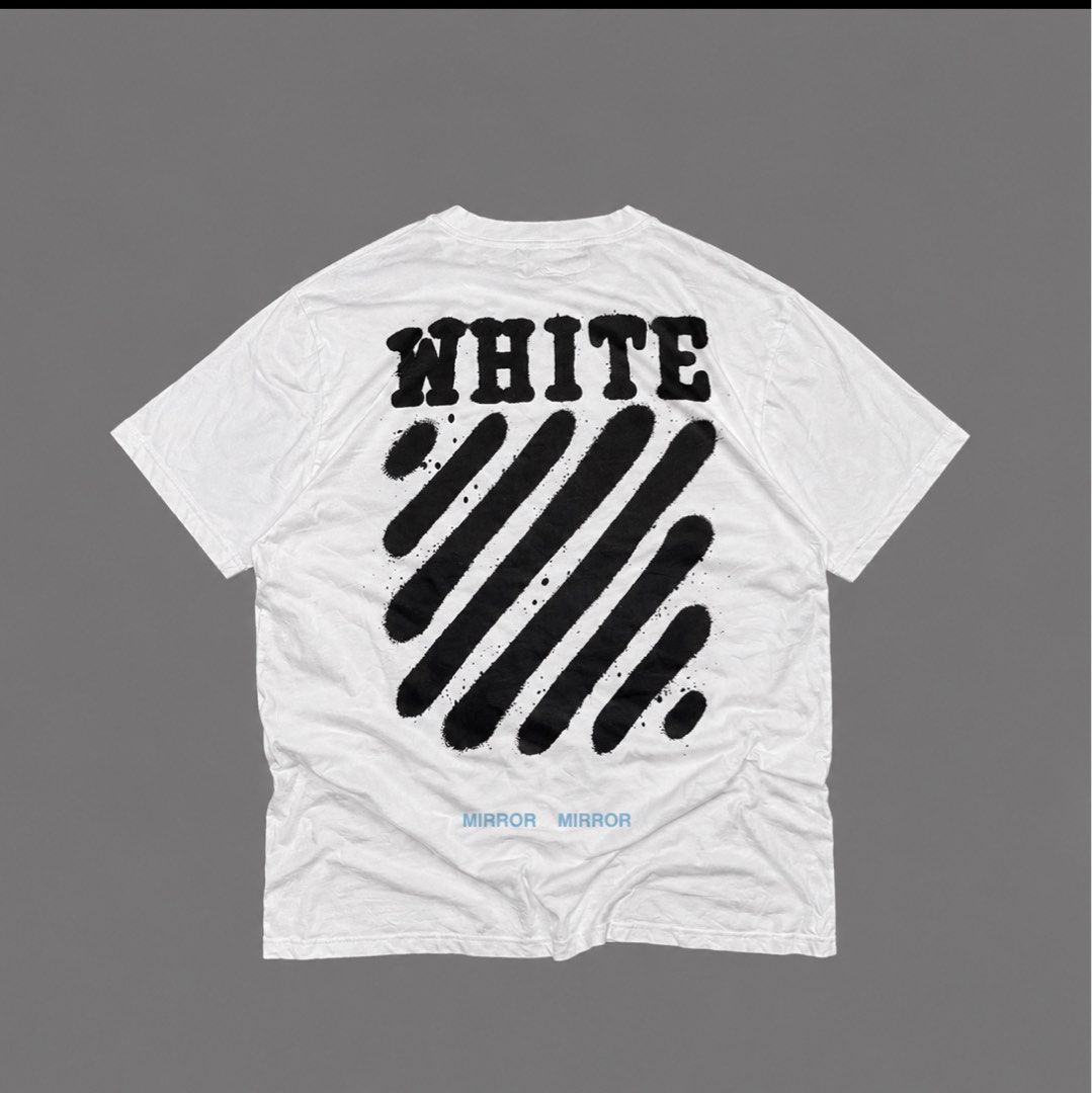 Off White Tshirt (Category: Tshirts & Polo Shirts ) located in Paranaque City. Submitted by thrift_in_the_hoods (Listing ID 1463421214, Image 2). Description: Dimes: 23x30 Issue: NeedsWash .