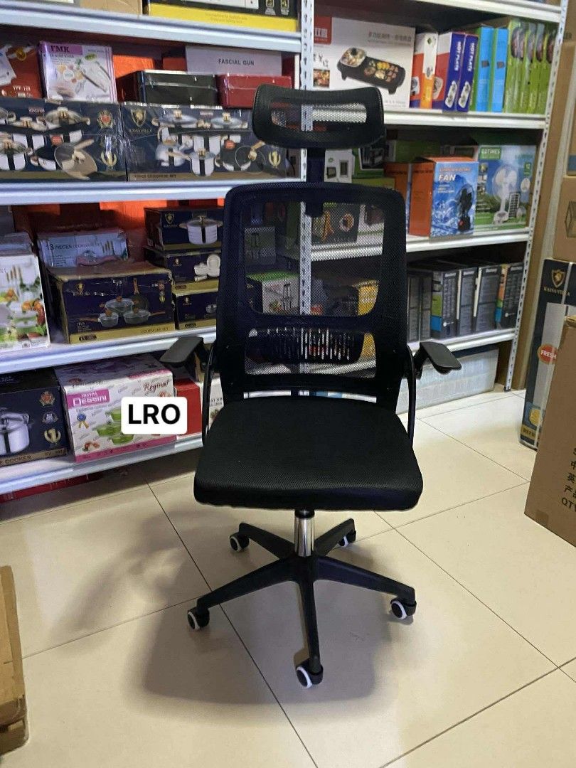 Office chair (Category: Chairs) located in Manila. Submitted by dolorchris69891 (Listing ID 1463329819, Image 2). Description: office mesh chair with headrest and arm adjustable 2650.