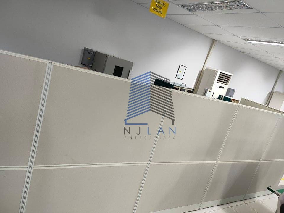 Office Cubicle Partition Panels (Category: Office Furniture & Fixtures) located in Caloocan City. Submitted by boldwind_7b70cf (Listing ID 1463409997, Image 1). Description: - Modular beige office cubicle partition panels - Easily reconfigurable to create custom office layouts - Perfect for dividing spaces and setting up workstations - Neutral beige color complements any office decor - Inquire for available dimensions and quantity - Pick up only.