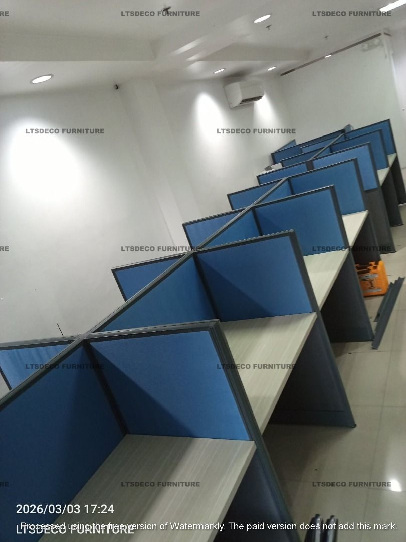 OFFICE WORSTATION CUBICLE OFFICE PARTITION (Category: Office Furniture & Fixtures) located in Caloocan City. Submitted by talaltsdeco (Listing ID 1463343163, Image 3). Description: LTSDECO Home and Office Furniture Trading MANUFACTURER • FABRICATOR • SUPPLIER Looking for office furniture, modular partitions, workstations, or customized furniture? We can help! LTSDECO Home and Office Furniture Trading is a trusted manufacturer, fabricator, and sup