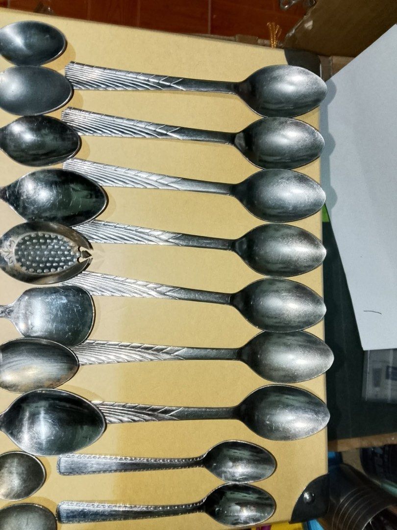 Old Spoon and Forks Japan (Category: Dinnerware & Cutlery) located in Santo Tomas. Submitted by retrotastic (Listing ID 1463380916, Image 3). Description: Take all spoon and forks Vintage Japan .