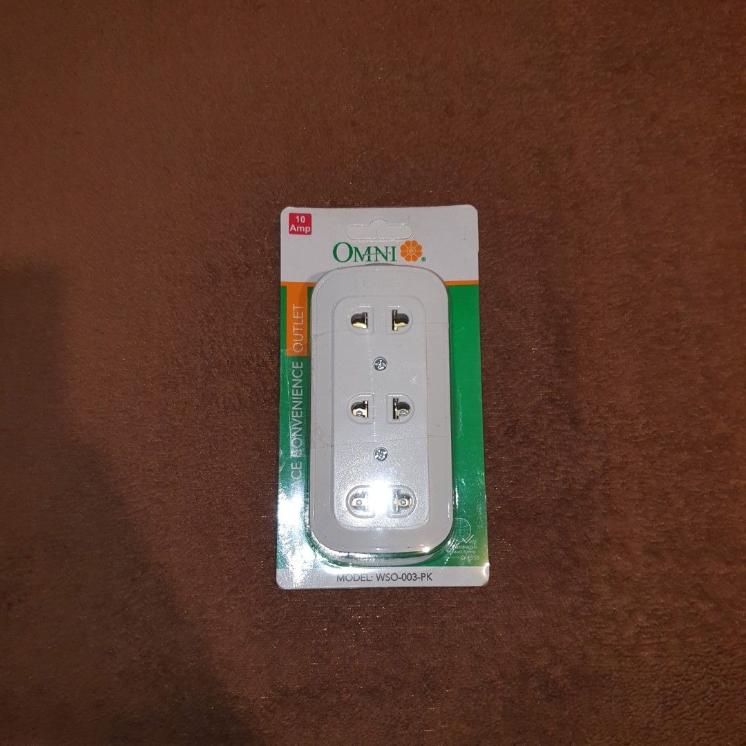 Omni surface extension outlet 3 gang (Category: Craft Supplies & Tools) located in Manila. Submitted by mr.fast (Listing ID 1463329740, Image 2). Description: .