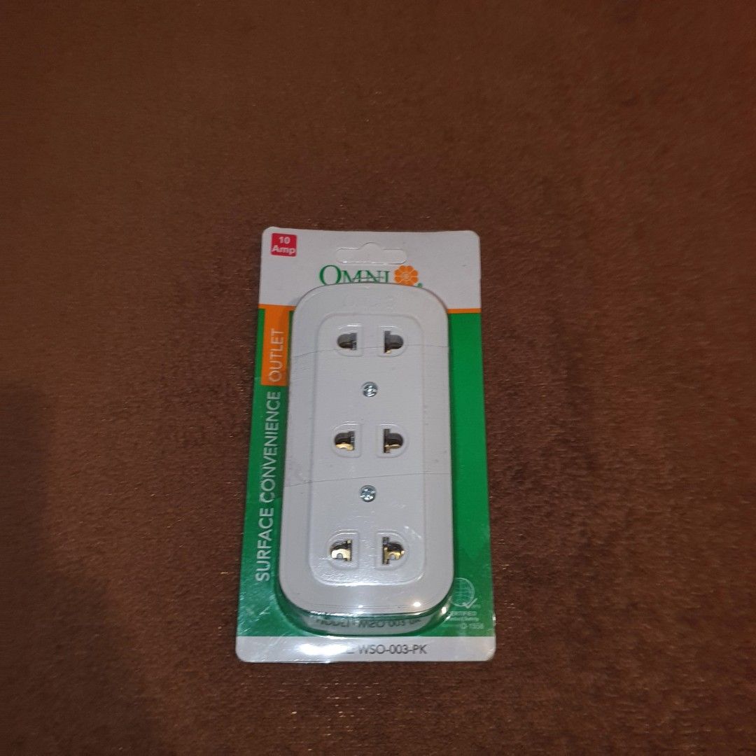 Omni surface extension outlet 3 gang (Category: Craft Supplies & Tools) located in Manila. Submitted by mr.fast (Listing ID 1463329740, Image 1). Description: .