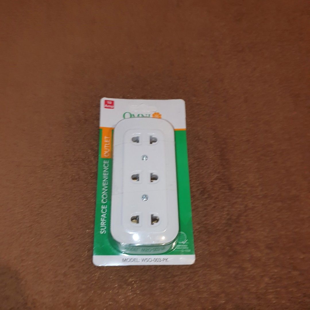 Omni surface extension outlet 3 gang (Category: Craft Supplies & Tools) located in Manila. Submitted by mr.fast (Listing ID 1463329740, Image 3). Description: .