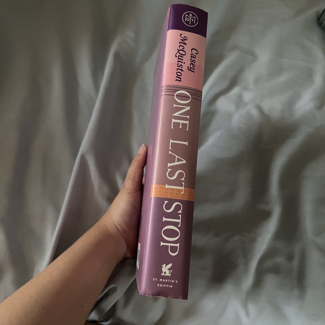 One Last Stop by Casey McQuiston (Category: Storybooks) located in Santa Rosa. Submitted by afterallbooks.ph (Listing ID 1463497108, Image 3). Description: Has annotations Hardbound Book of the Month copy Shipping via J&T Payment via GCash.