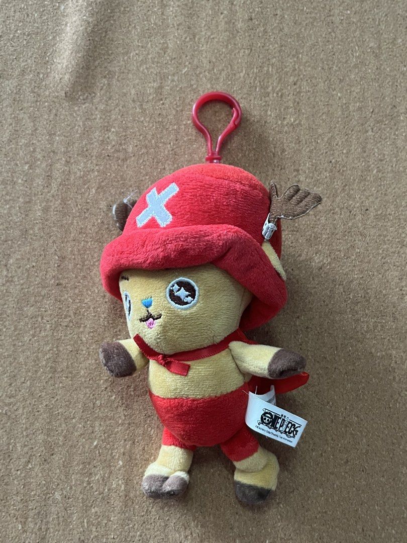 One Piece Chopper Plush Keychain Toy (Category: Plushies & Soft Toys) located in Baguio. Submitted by gaara1234 (Listing ID 1463351536, Image 1). Description: See picture for flaws.