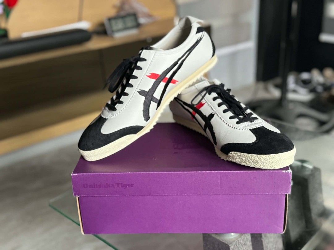 Onitsuka Tiger Nippon (Category: Casual Shoes) located in Batangas. Submitted by christhecheeze (Listing ID 1463511655, Image 3). Description: FOR SALE: Authentic Onitsuka Tiger Nippon Made 🇯🇵 ✨ Brand New / Never Worn 📏 Size: 28.0 cm | US 10 | EU 44 📦 Complete with original box ✅ 100% Original — Bought in Japan 🇯🇵 ✅ Made in Japan ✅ Premium leather & suede, top quality ✅ Unique brushstroke embroidery design ✅ No flaws, no issues — bago talag