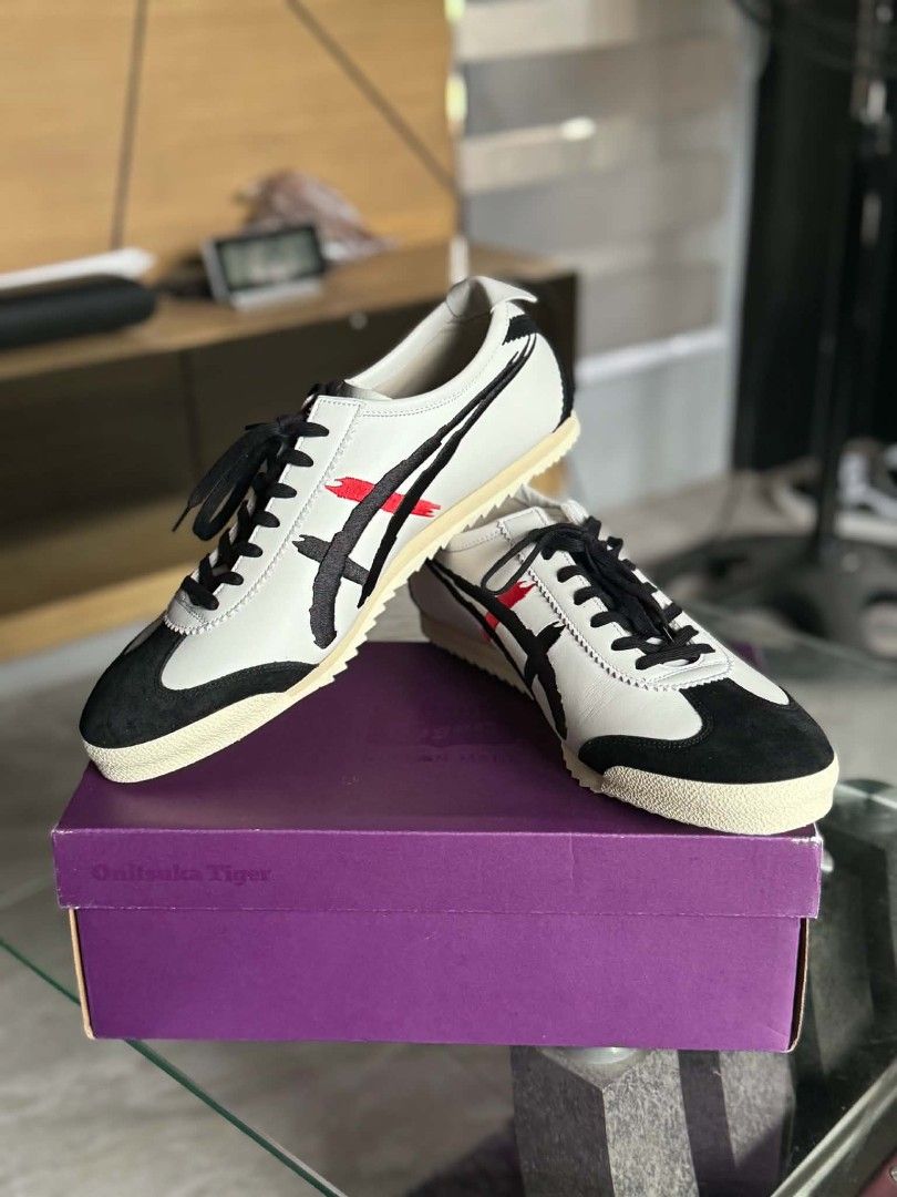 Onitsuka Tiger Nippon (Category: Casual Shoes) located in Batangas. Submitted by christhecheeze (Listing ID 1463511655, Image 1). Description: FOR SALE: Authentic Onitsuka Tiger Nippon Made 🇯🇵 ✨ Brand New / Never Worn 📏 Size: 28.0 cm | US 10 | EU 44 📦 Complete with original box ✅ 100% Original — Bought in Japan 🇯🇵 ✅ Made in Japan ✅ Premium leather & suede, top quality ✅ Unique brushstroke embroidery design ✅ No flaws, no issues — bago talag