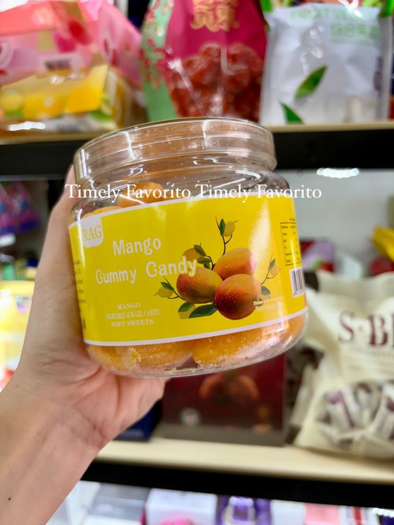 Orange/Mango Gummy Soft Candy 450g (Category: Packaged & Instant Food) located in Pasay City. Submitted by timelyfavorito1 (Listing ID 1463466434, Image 2). Description: Disclaimer: Timely Favorito is not affiliated with any of the brands posted on this account. Copyright & Trademarks are sole property of the brand owners..