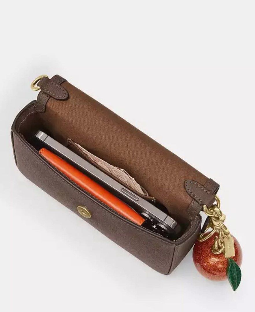 💯ORIGINAL COACH MINI JAMIE TOP HANDLE BAG DARKSTONE (Category: Cross-body Bags) located in Quezon City. Submitted by ashongsstore (Listing ID 1463341289, Image 3). Description: ✨ C0ACH COLLECTION ✨ 🇵🇭AVAILABLE🇵🇭 Mini Josie Top Handle Bag with long strap Small but definitely makes a statement! 🤎👜 Meet the C0ach Mini Josie — a chic, compact bag that’s perfect for those days when you only want to carry the essentials. Minimal, elegant, and ef