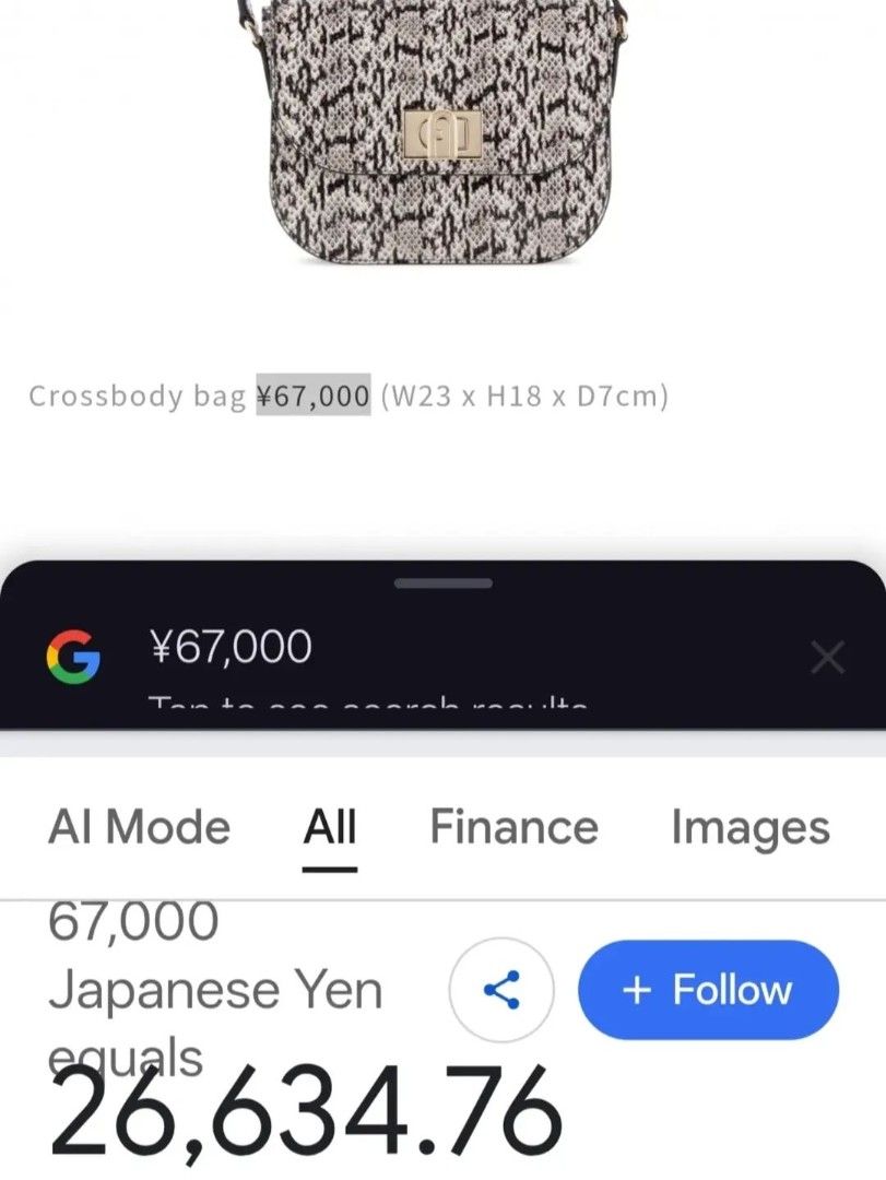 Original FURLA Snake skin (Category: Shoulder Bags) located in Caloocan City. Submitted by secondhand_shop2 (Listing ID 1463550201, Image 2). Description: Sale❗️Sale❗️Sale❗️ ₱ 3,899 Original FURLA Small Pure genuine snake skin 📌First to pay!.