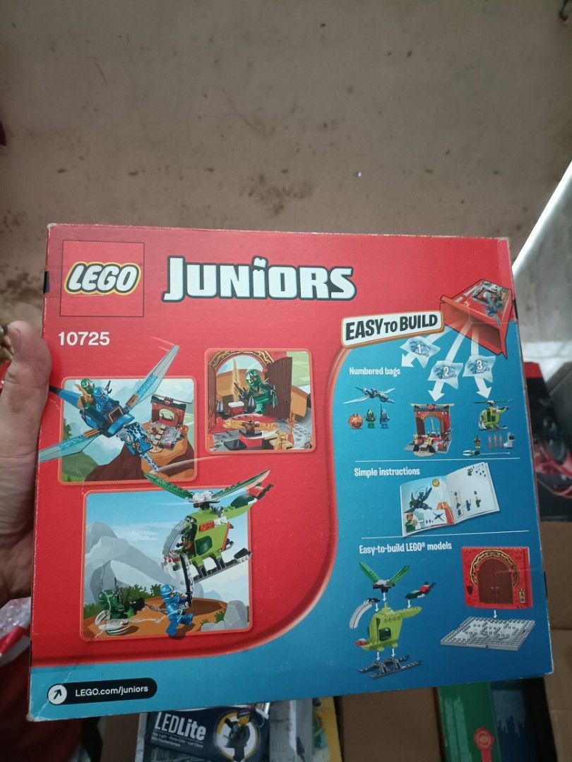 Original Lego junior Ninjago set (Category: Lego & Building Sets) located in Manila. Submitted by brightstone-982e (Listing ID 1463391183, Image 2). Description: sealed.