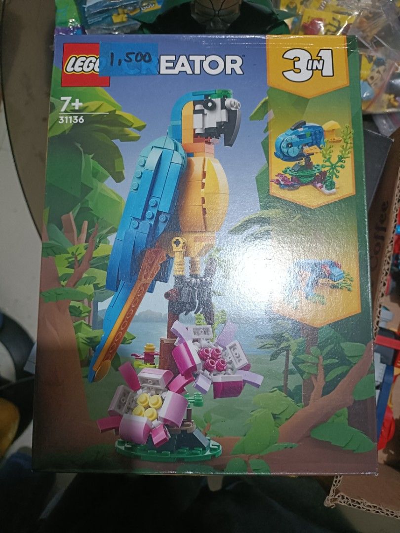 Original Lego parrot set (Category: Lego & Building Sets) located in Manila. Submitted by brightstone-982e (Listing ID 1463395651, Image 1). Description: sealed.