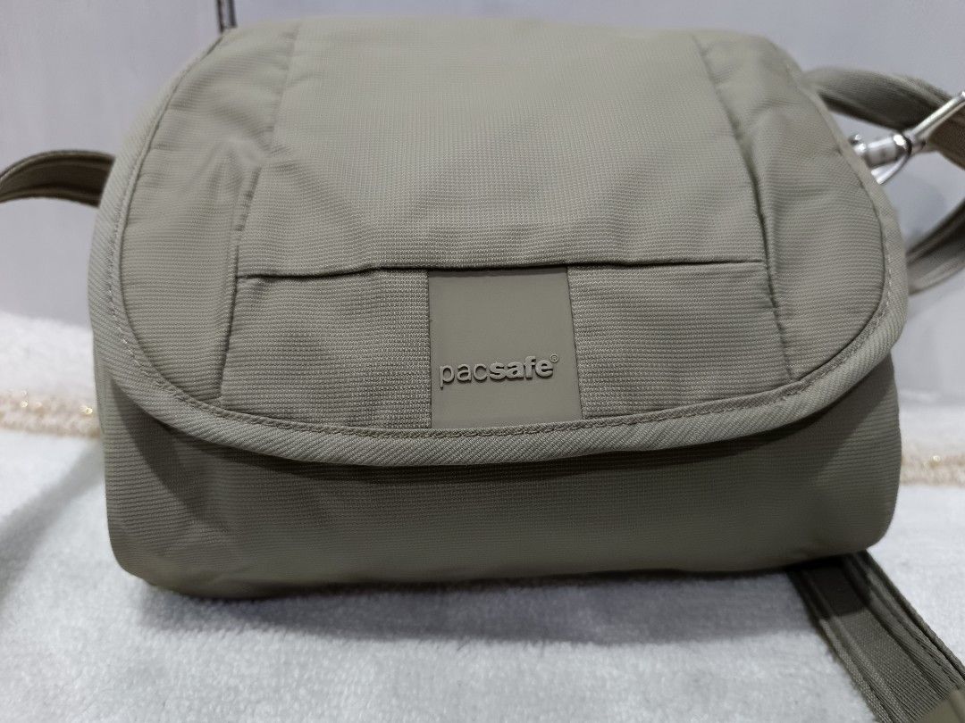 Pacsafe Metrosafe LS140 (Category: Sling Bags) located in Baguio. Submitted by activeloots (Listing ID 1463515640, Image 3). Description: Pacsafe Metrosafe LS140 Anti-Theft Compact Crossbody Bag Authentic 💯 Excellent condition 3500 + sf Baguio city location.