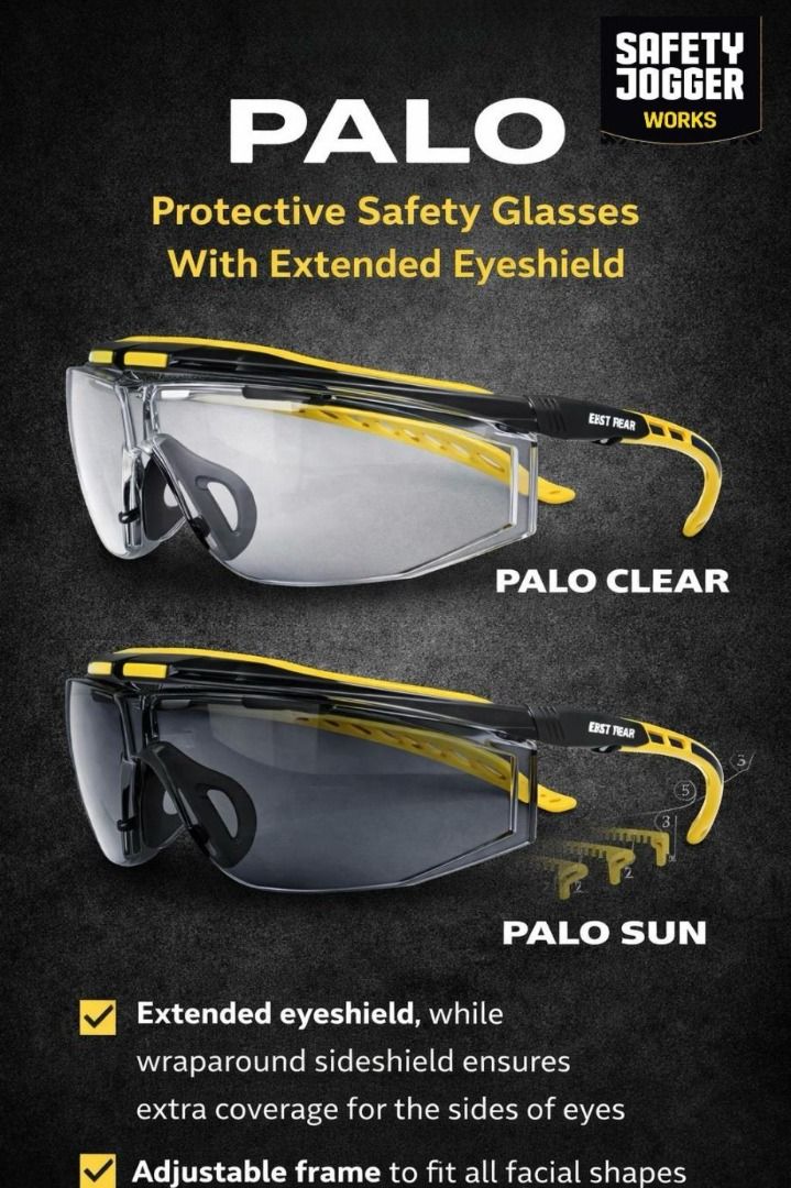 PALO GLASSES SAFETY JOGGER (Category: Construction Tools & Equipment) located in Pasig City. Submitted by cruzmia.825 (Listing ID 1463347989, Image 1). Description: ✅ Guaranteed lowest price ✅ Quality products ✅ Big discount for bulk orders ✅ 100% LEGIT TRUSTED SUPPLIER! ✅ With Complete Legal Documents ✅ BIR Registered We Supply All Kinds Of PPE Supplies, Raincoat, Hard Hat, Cooler Box, Plastic Trash Bin, Road Barriers, Kayak Boats, Crystal Kayak