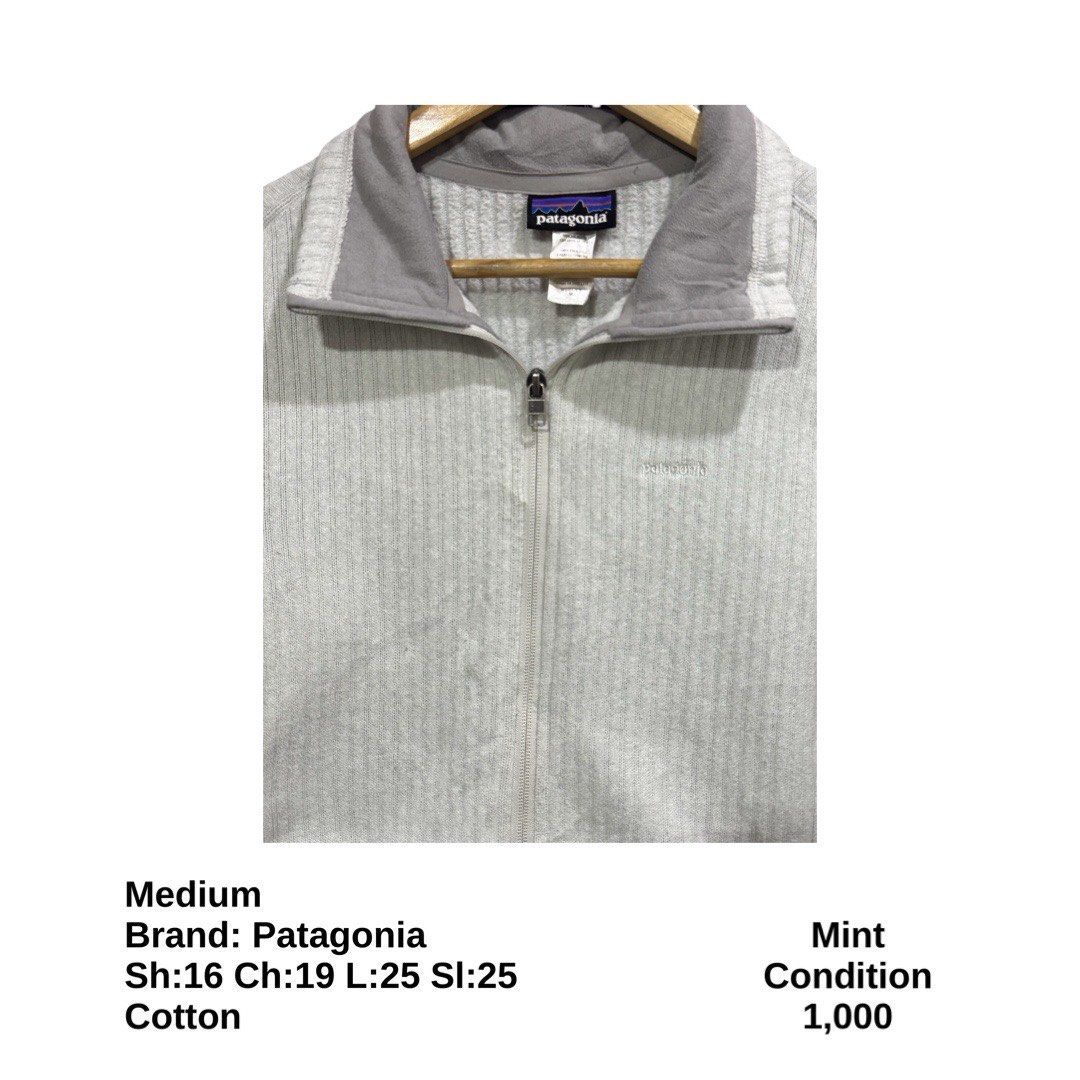 Patagonia Track Jacket (Category: Coats, Jackets and Outerwear) located in Bulacan. Submitted by rlemonfashionshop (Listing ID 1463367201, Image 2). Description: Premium Class Quality Items. Actual Item on Photo with Good/Mint Condition. Message us for inquiries, more information and confirmation. Wash before wearing. Thank you so much..