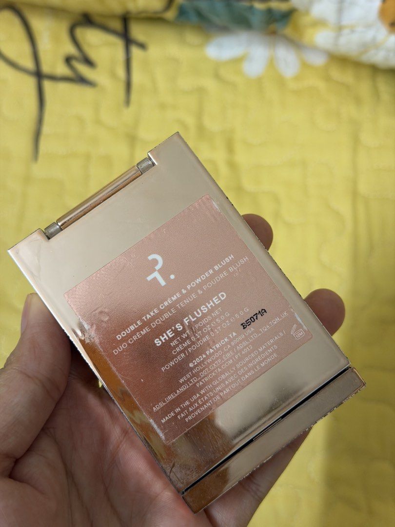 PATRICK TA DUO BLUSHER (Category: Makeup) located in Kuala Lumpur. Submitted by sohee004 (Listing ID 1463501310, Image 3). Description: 65% LEFT.