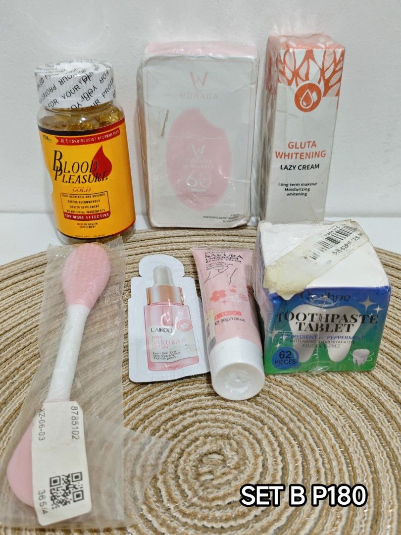 Personal/Skin/Face Care Sets (Category: Face Care) located in San Jose del Monte. Submitted by jenmallari_ (Listing ID 1463553610, Image 3). Description: Personal/Skin/Face Care Sets 🏷️ Prices indicated each photo/set 📍Muzon, SJDM, Bulacan.