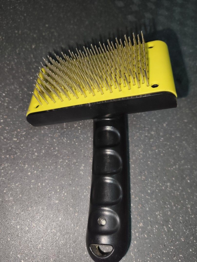 Pet grooming slicker brush (Category: Homes & Other Pet Accessories) located in Caloocan City. Submitted by surplusandbnewshop (Listing ID 1463396357, Image 1). Description: .