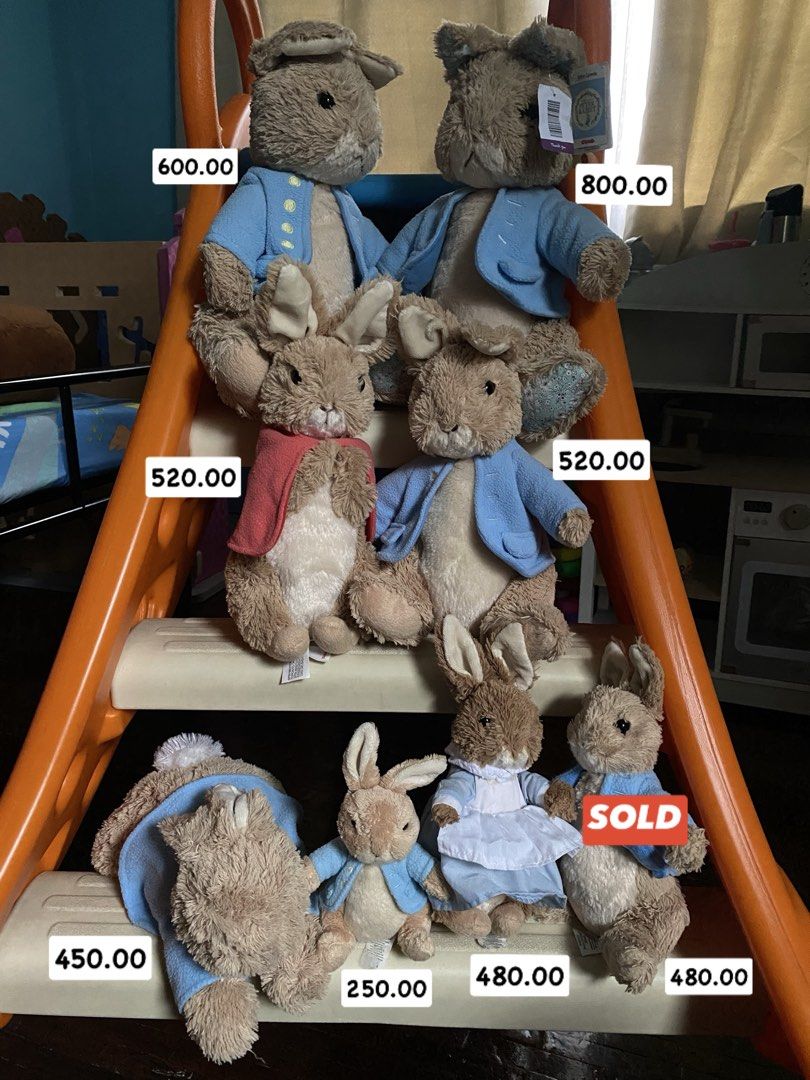 PETER RABBIT GUND COLLECTION (Category: Infant Playtime) located in Antipolo. Submitted by ara.uy07 (Listing ID 1461961835, Image 1). Description: .