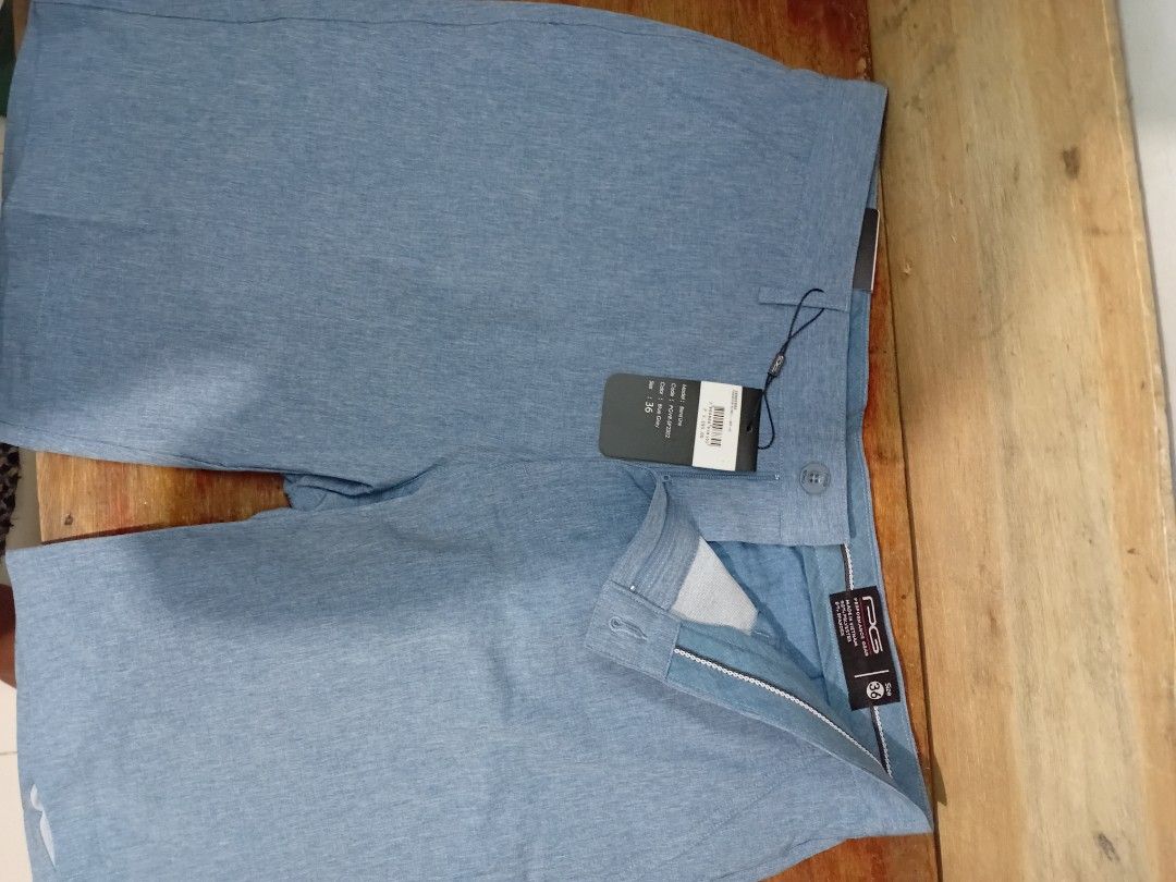 PG Performance Gear Blue Grey Blend Line Pants Size 36 (Category: Activewear) located in Paranaque City. Submitted by ljcos (Listing ID 1463477001, Image 3). Description: - Brand: PG Performance Gear - Model: Blend Line - Color: Blue Grey - Size: 36 - Material: Polyester and Spandex - Features: Comfortable, stretchy, suitable for active or casual wear - Condition: New with tags.