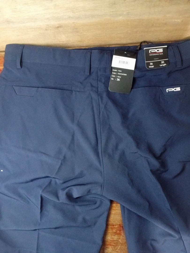 PG Performance Gear Navy Blue Golf Pants Size 36 (Category: Shorts) located in Paranaque City. Submitted by ljcos (Listing ID 1463476996, Image 1). Description: - Navy blue golf pants - Brand: PG Performance Gear - Material: Polyester and Spandex blend for comfort and stretch - Size: 36 waist - Versatile: Ideal for the golf course or casual outings.