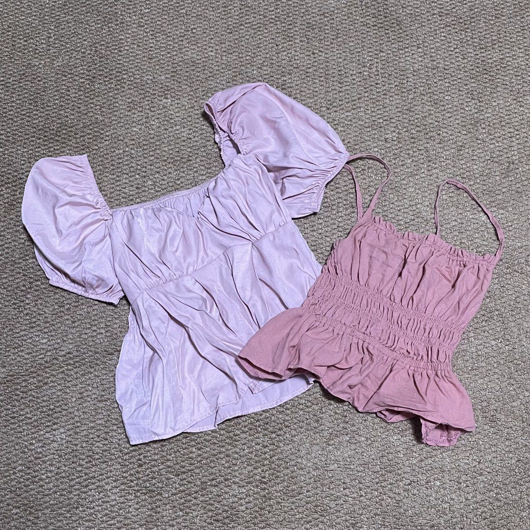 Pink Top Bundle (Category: Others Tops) located in Antipolo. Submitted by reieeja (Listing ID 1463448566, Image 1). Description: All 3 for 150 Can fit small to med.