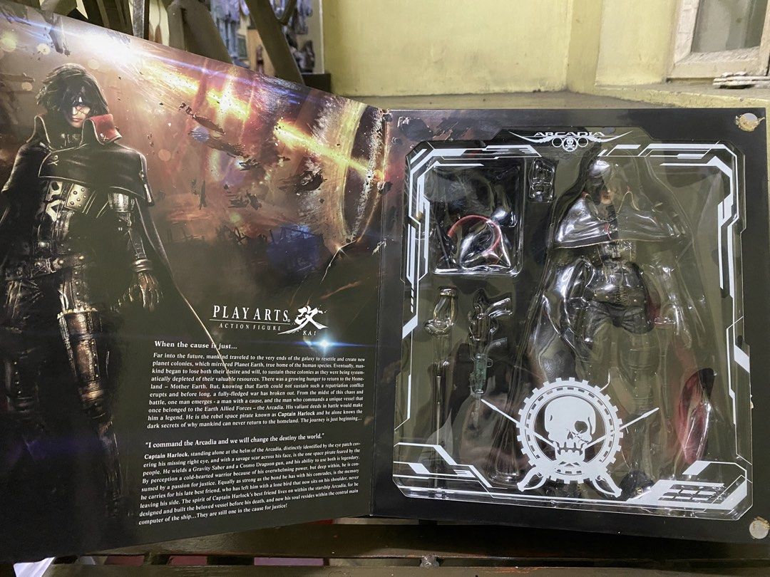 Play Arts Kai Captain Harlock 12 inches (Category: Figurines & Statues) located in Quezon City. Submitted by tarsem_singh (Listing ID 1459310351, Image 2). Description: Please read carefully For sale 10k Play Arts Kai Captain Harlock PAK 12 inches back in box complete accessories payment thru gcash bank transfer Shipping delivery shouldered by buyer.