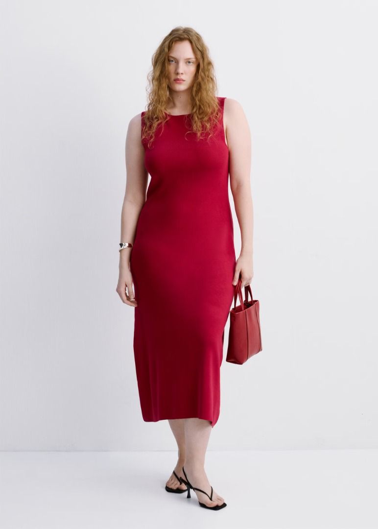 Plus Size Mango Red Midi Dress (Category: Dresses) located in San Jose del Monte. Submitted by madamegazelle (Listing ID 1463552134, Image 1). Description: Brand new with tag Plus Size Mango Red Midi Dress Size 3XL Wrong size.