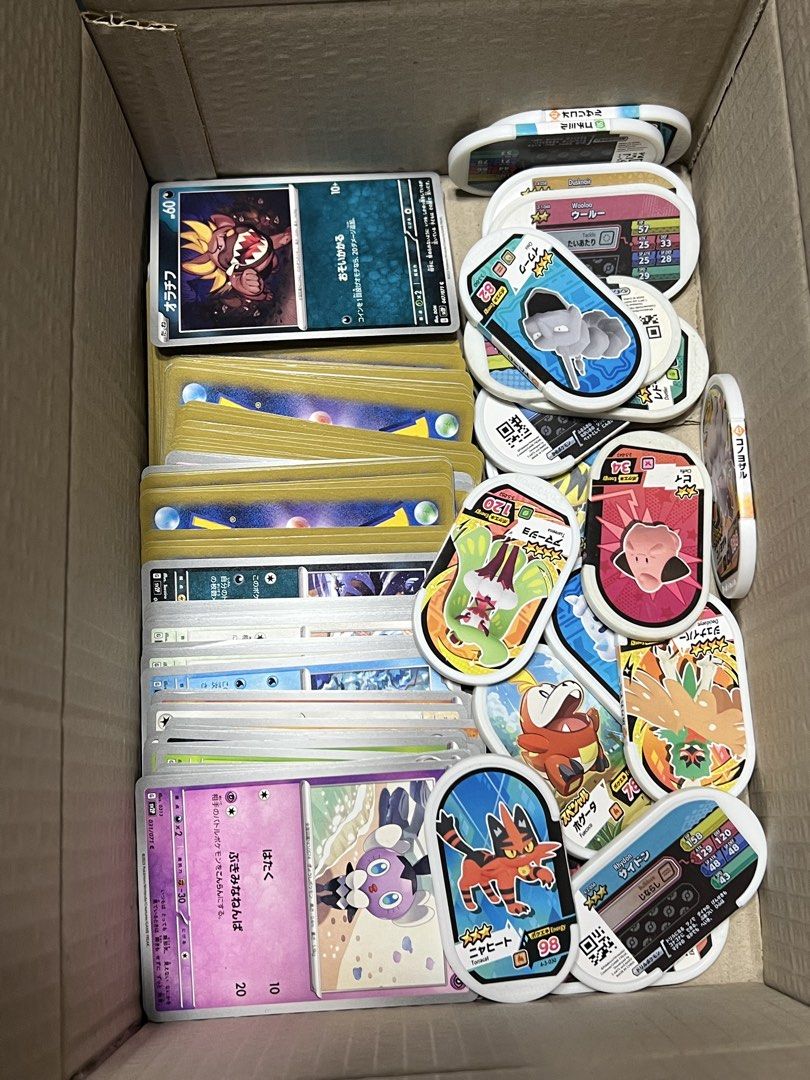 Pokemon Cards and Figurines Collection (Category: Raw Singles) located in Manila. Submitted by cterrineni76861 (Listing ID 1463495650, Image 1). Description: - Collection of Pokemon cards and figurines - Features various Pokemon characters - Some cards are in Japanese - Ideal for Pokemon fans and collectors - Bundle deal available.