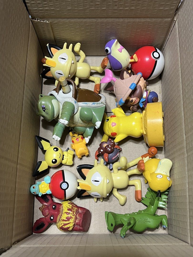 Pokemon Cards and Figurines Collection (Category: Raw Singles) located in Manila. Submitted by cterrineni76861 (Listing ID 1463495650, Image 2). Description: - Collection of Pokemon cards and figurines - Features various Pokemon characters - Some cards are in Japanese - Ideal for Pokemon fans and collectors - Bundle deal available.