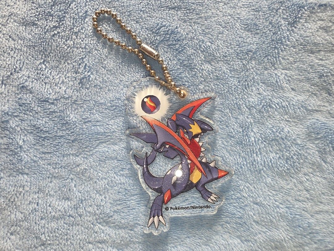 Pokemon Mega Garchomp Acrylic Keychain (Category: Character Goods) located in Manila. Submitted by animestuffsshop (Listing ID 1463347517, Image 1). Description: Pokemon Mega Garchomp Acrylic Keychain - Official - WYSIWYG MOD: JNT, LBC COP, Lalamove MOP: GCASH.