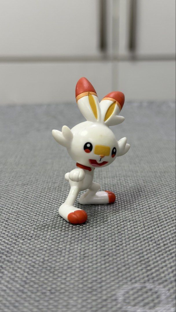Pokemon Scorbunny (TOMY) figure (Category: Figurines & Statues) located in Davao. Submitted by troylance (Listing ID 1463427892, Image 2). Description: 🌟 Tomy 🌟 Scorbunny - ₱200 ✨ WHAT YOU SEE IS WHAT YOU GET ✨ ✨ Preloved • Secondhand • Slightly Used ✨ Unless otherwise stated as sealed or brand new. 📌 PLEASE READ BEFORE PURCHASING ✅ Kindly make sure you are 100% decided before proceeding with your purchase to avoid any inconvenience for both p