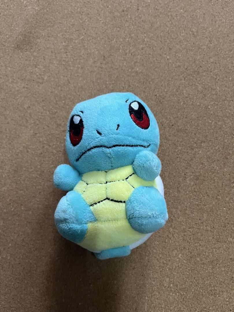 Pokemon Squirtle Plush Toy Small (Category: Plushies & Soft Toys) located in Baguio. Submitted by gaara1234 (Listing ID 1463353925, Image 1). Description: - Adorable Squirtle plush toy - Approximately 6 inches tall - Super soft and cuddly material - Ideal for Pokemon fans, collectors, or playtime - No tags attached.