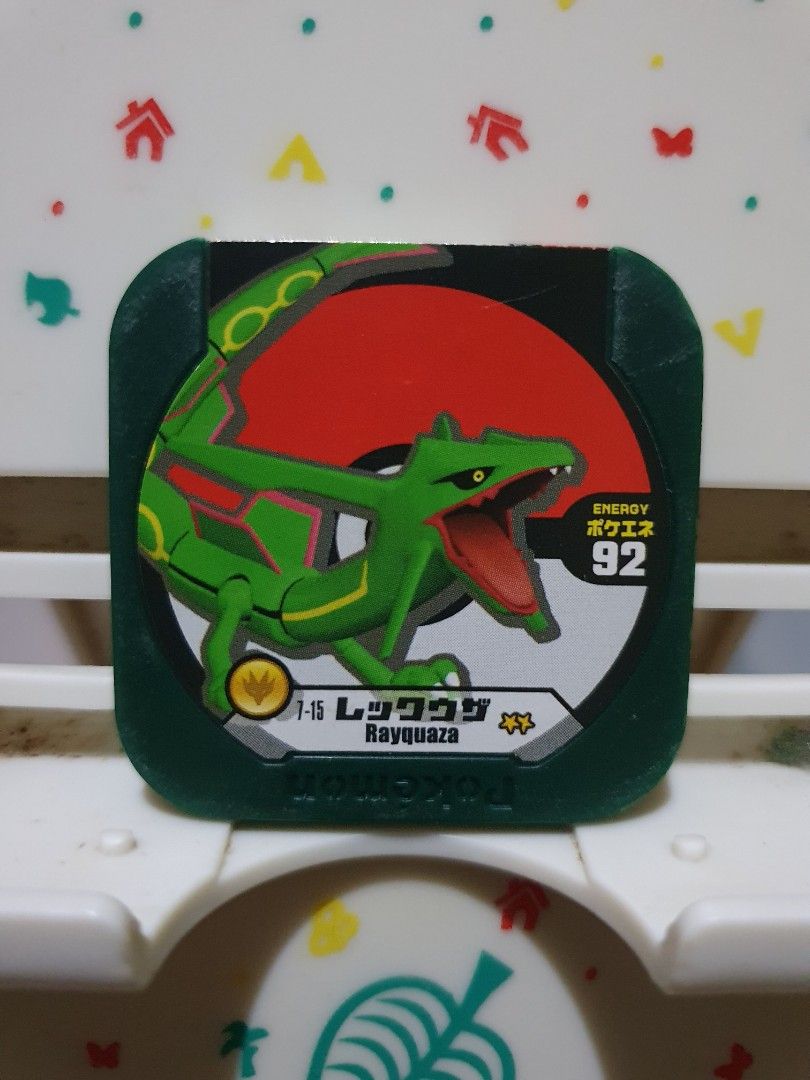 Pokemon Tretta Chip Rayquaza (Category: Character Goods) located in Quezon City. Submitted by collectionneursonline88 (Listing ID 1463545920, Image 1). Description: for collection only .Japan version not usable in Philippines arcade machines 🔄 Meetups Balintawak Camachile 7/11 Quezon City 🛵 Shipping : - Lalamove ( except Provincial) - Flash Express - GogoExpress - LBC 📥 Payment : cash on meetups Gcash.