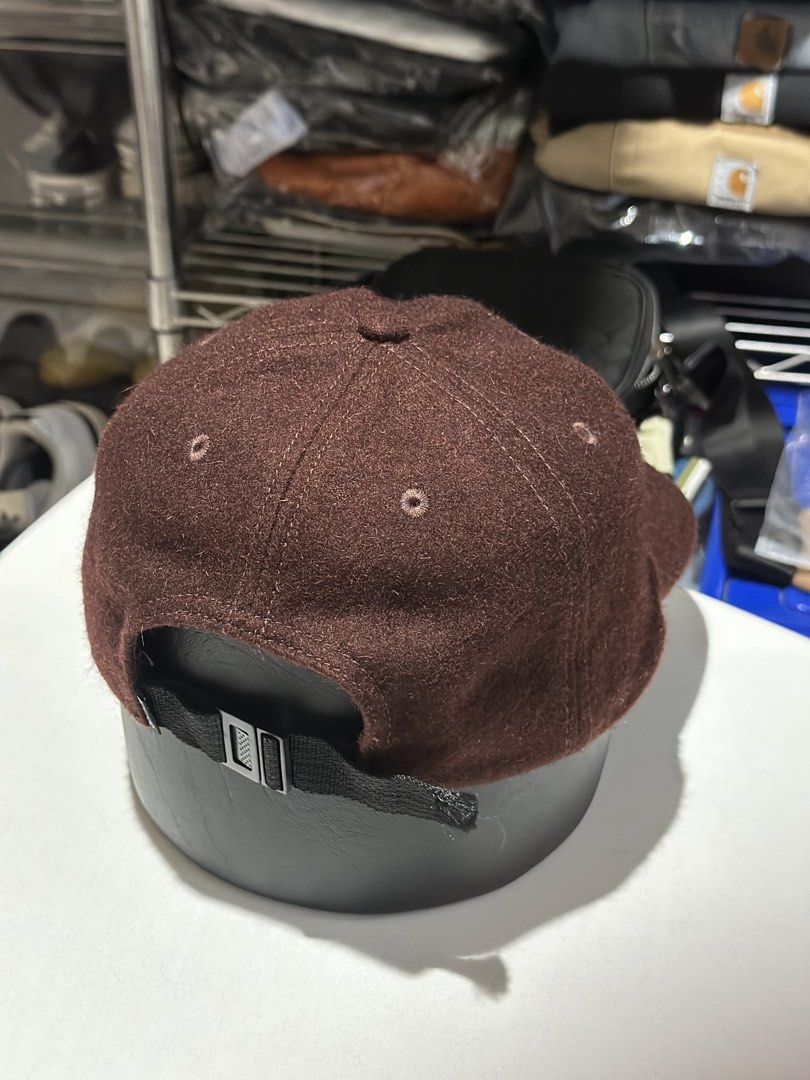 Poler PS Wool Cap (Category: Caps & Hats) located in Daet. Submitted by thrifthings2018 (Listing ID 1463429504, Image 2). Description: - Brown wool cap - Yellow 'PS' embroidery - Adjustable strap for a comfortable fit - Ideal for everyday wear.
