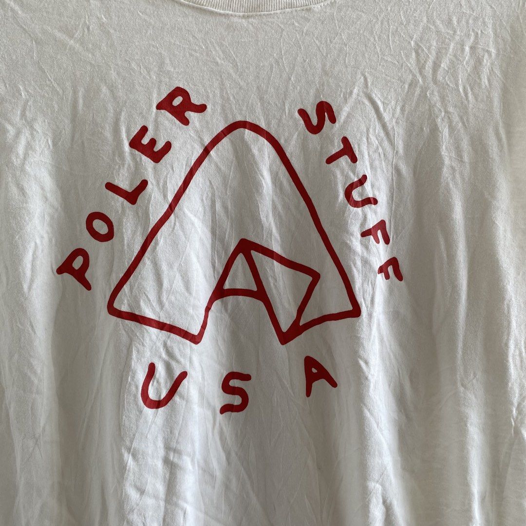 Poler Stuff USA White Shirt (Category: Tshirts & Polo Shirts ) located in Davao. Submitted by bangers01 (Listing ID 1463502049, Image 2). Description: .