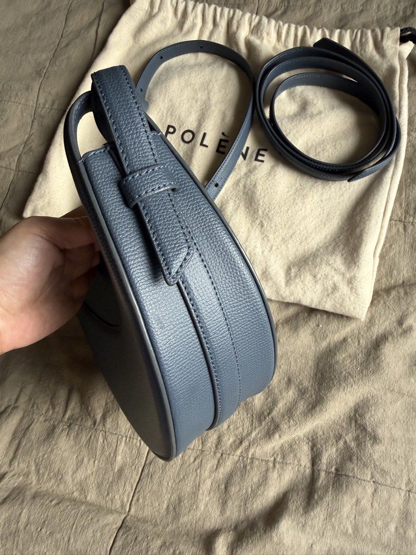 Polène Numéro Dix Bag in Blue (Category: Luxury Bags & Wallets) located in Davao. Submitted by lyscapuno (Listing ID 1463383224, Image 3). Description: - Authentic - Genuine blue leather Polène bag - Includes original dust bag - Inclusion: Original dustbag only - Disclosure: Bought through a friend’s pasabuy during Europe trip in 2022 thus no more box to avoid excess baggage RFS: not used..