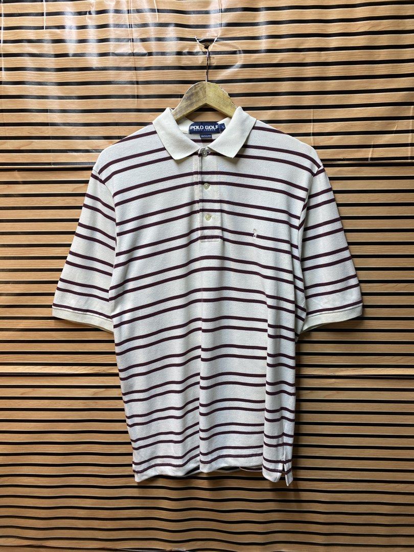 POLO GOLF BY RALPH LAUREN (Category: Tshirts & Polo Shirts ) located in Makati City. Submitted by drip.poww (Listing ID 1463518347, Image 1). Description: - Authentic Ralph Lauren - Color: Cream - Size: Large - Dimes: 23x28 - Authentic - Excellent condition - Need wash, fresh from bale - Material: 100% Cotton Please don’t expect too much—these are thrifted (ukay) items. 😊 !!STILL NEGOTIABLE!!.