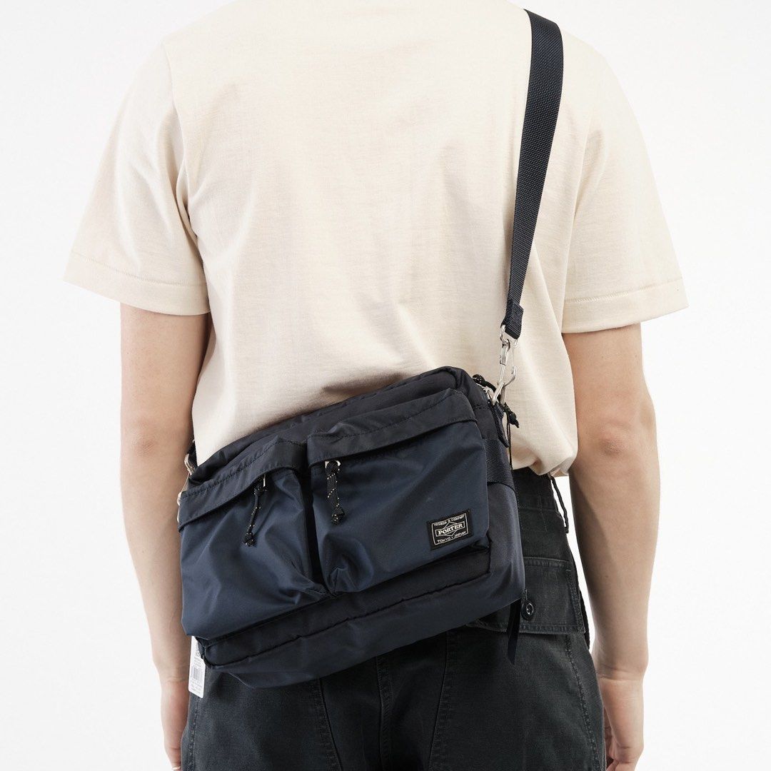 PORTER Force Navy Shoulderbag (Category: Sling Bags) located in Bauang. Submitted by thriftypockets92 (Listing ID 1463388894, Image 2). Description: .