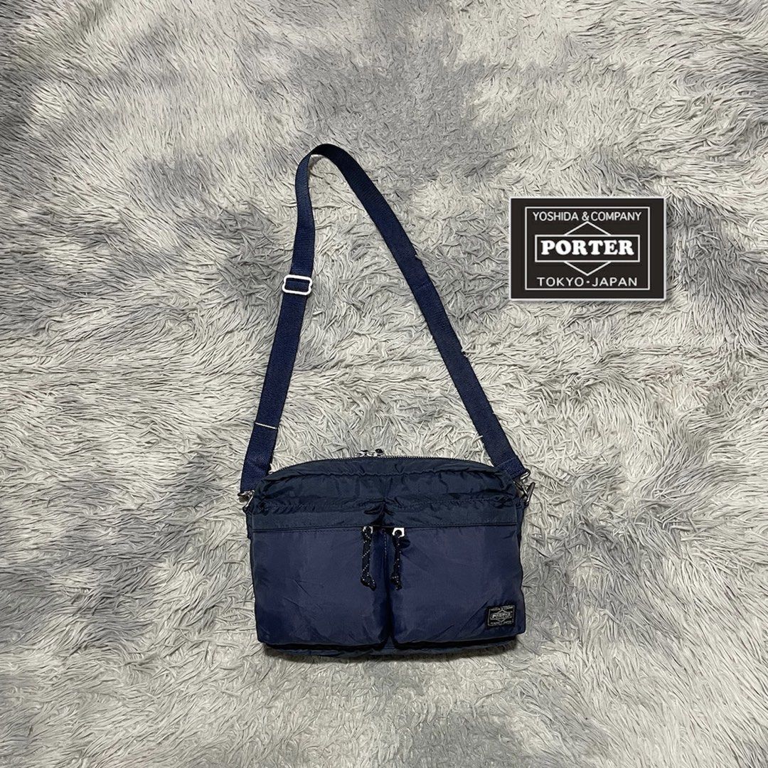 PORTER Force Navy Shoulderbag (Category: Sling Bags) located in Bauang. Submitted by thriftypockets92 (Listing ID 1463388894, Image 1). Description: .