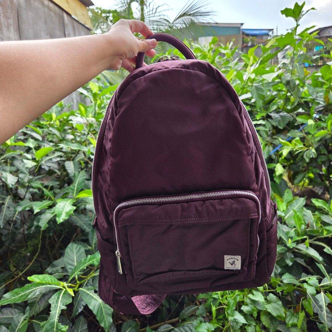 Porter International Nylon Backpack (Category: Backpacks) located in San Mateo. Submitted by liezelsells (Listing ID 1463408894, Image 1). Description: Authentic Porter International Nylon Backpack GUARANTEED AUTHENTIC. EXCELLENT USED CONDITION. Issue/s: Visible Fadings Sa Zipper Handle. Automatic Pass Sa Maselan At Maraming Demands. Location: San Mateo, Rizal MOP: GCash. NO COD. Couriers: Lalamove, J&T, LBC, JRS. NO Return, Exchange, Refund. .