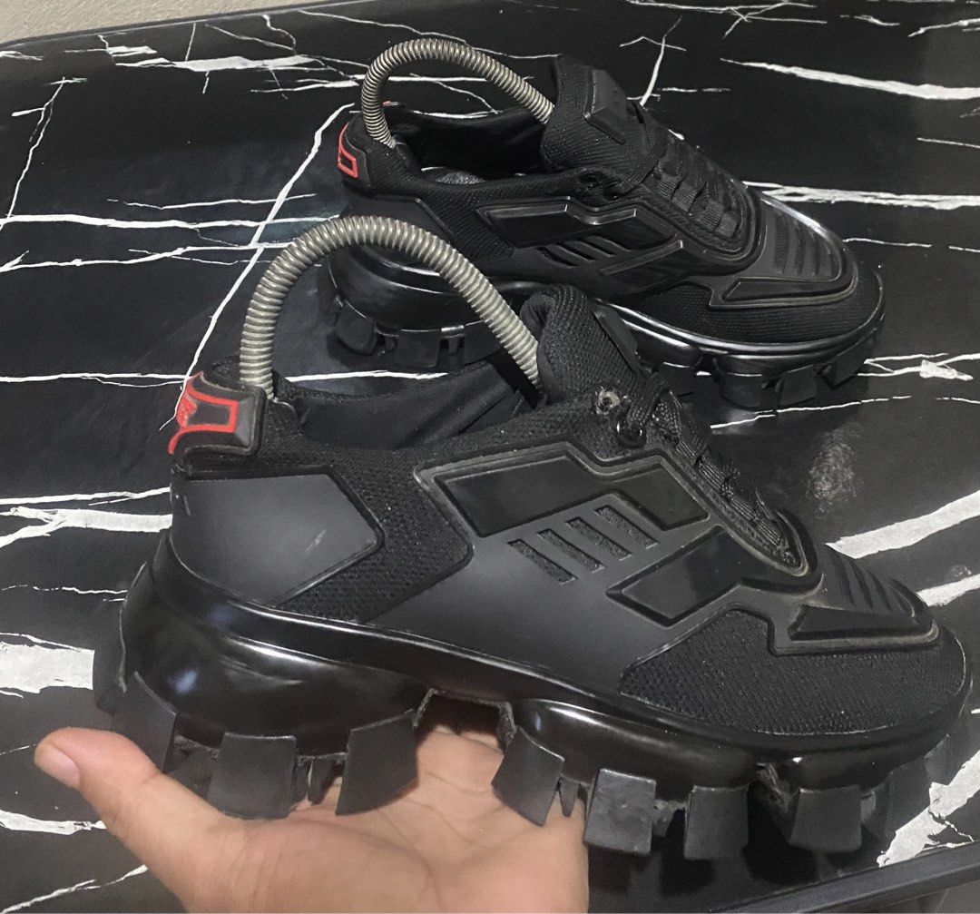 PRADA CLOUDBUST THUNDER WMN SNEAKERS (Category: Sneakers) located in Davao. Submitted by ronz31 (Listing ID 1463424556, Image 3). Description: PTPA/FS PRADA CLOUDBUST THUNDER LOW TOP SNEAKERS BLK WMN SIZE US 4 | EU 34 | 22CM VGOOD CONDI 9/10 CODED DM📩.