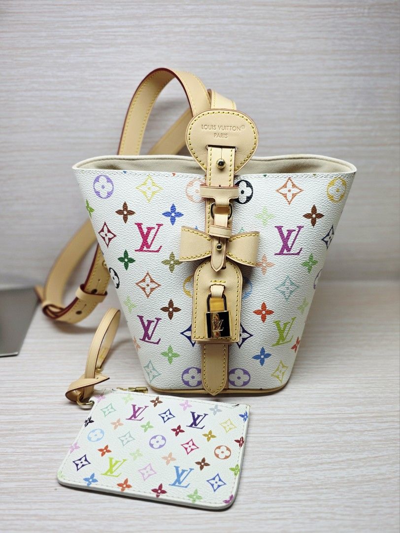 Pre-loved Louis Vuitton Murakami Monogram Multicolore Bb Bag (Category: Luxury Bags & Wallets) located in Antipolo. Submitted by aaliyahs.closet2 (Listing ID 1463479747, Image 1). Description: ALL MUST GO. DECLUTTERING MY PERSONAL BAGS. From Japan Thrift Shop. Self- Authentication. Strictly 2days Reservation Only. Sending Offer means, you are decided to purchase the item. After Offer is ACCEPTED it is automatically Reserved. No returns, no exchan