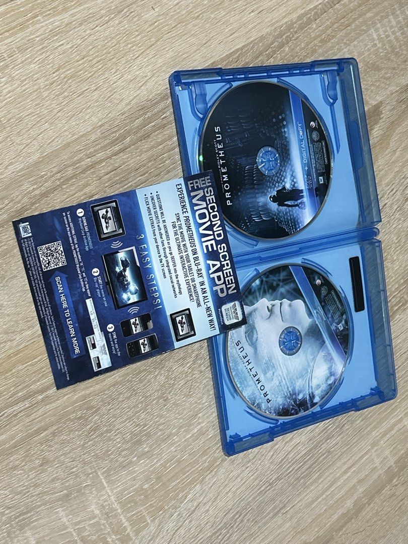 prometheus cds (Category: CDs & DVDs) located in Talisay. Submitted by artmeus (Listing ID 1463478584, Image 2). Description: untested po kasi wala na akong dvd player now but the last time nanood po ako nito okay panaman. payment first po thru cashg + shipping fee via jnt qt .
