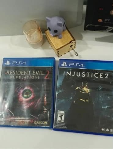 Ps4 games (Category: PlayStation) located in Caloocan City. Submitted by sir_crisostomo (Listing ID 1463352781, Image 1). Description: FOR SALE / SWAP: PS4 Games (RE Revelations 2 + Injustice 2) Resident Evil Revelations 2 - ₱550 (Original Case & Disc, Tested Working) Injustice 2 - ₱500 (Clean Disc, Tested Working) TAKE BOTH FOR ₱1100 TRADE PREFERENCES: Swap BOTH + cash top-up for Elden Ring or other high-tier games Swap BOTH + Cash Top-Up for a 
