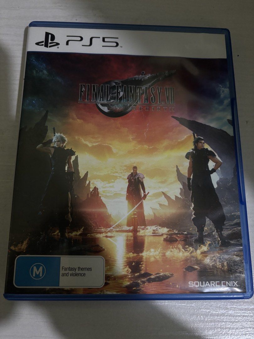 PS5 Final Fantasy Vii 7 Rebirth (Category: PlayStation) located in Malaybalay. Submitted by angelictvins (Listing ID 1463350512, Image 1). Description: Code used No issues Loc: Cagayan De Oro city, Mindanao.