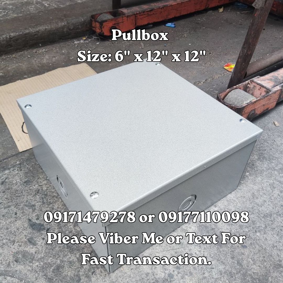 Pullbox Size: 6" x 12" x 12" (Category: Everything Else Others) located in Manila. Submitted by 09171479278_elsie. (Listing ID 1463373509, Image 1). Description: Pullbox Size: 6" x 12" x 12".